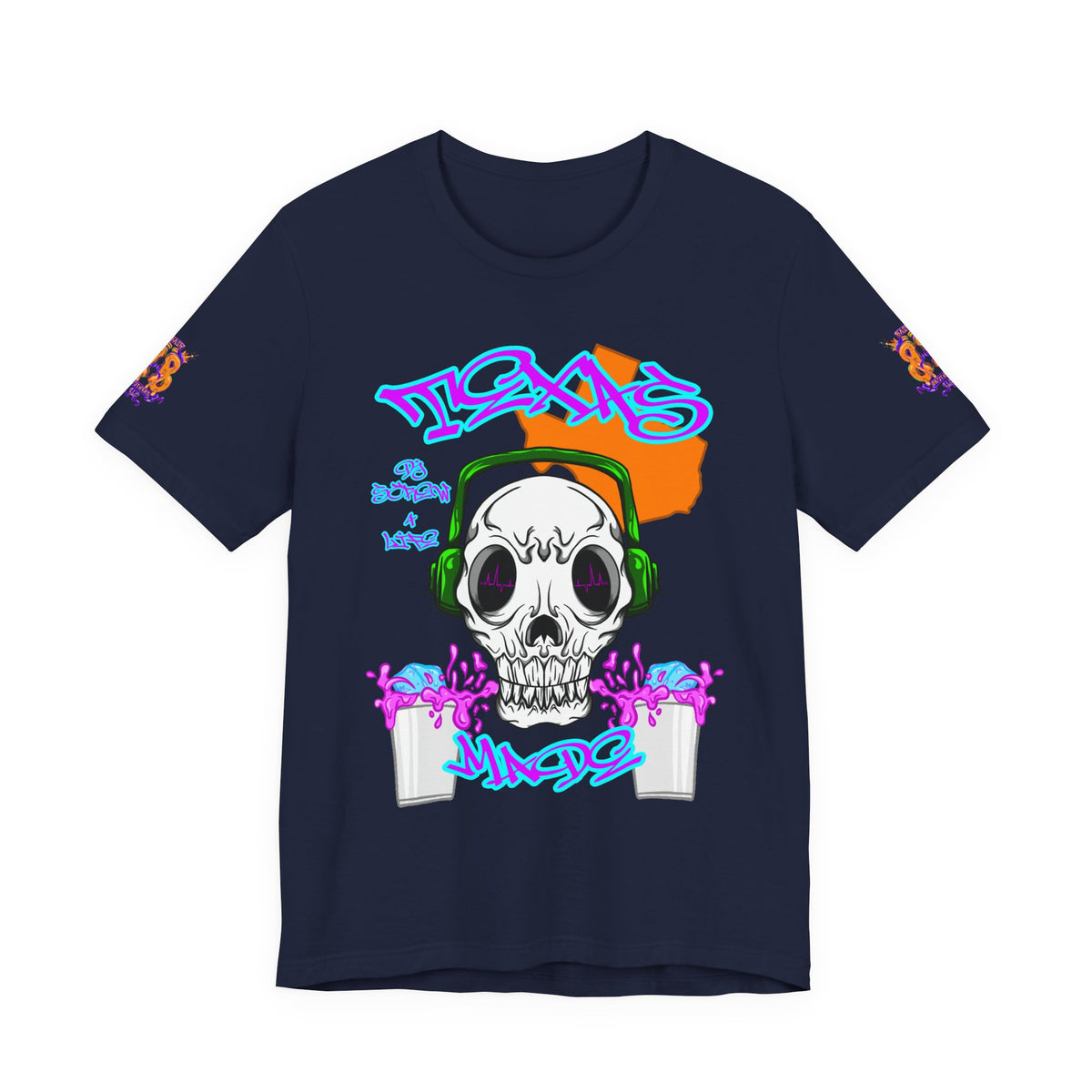 Skull Beats Graphic Tee — "Phonk Made" Streetwear T‑Shirt