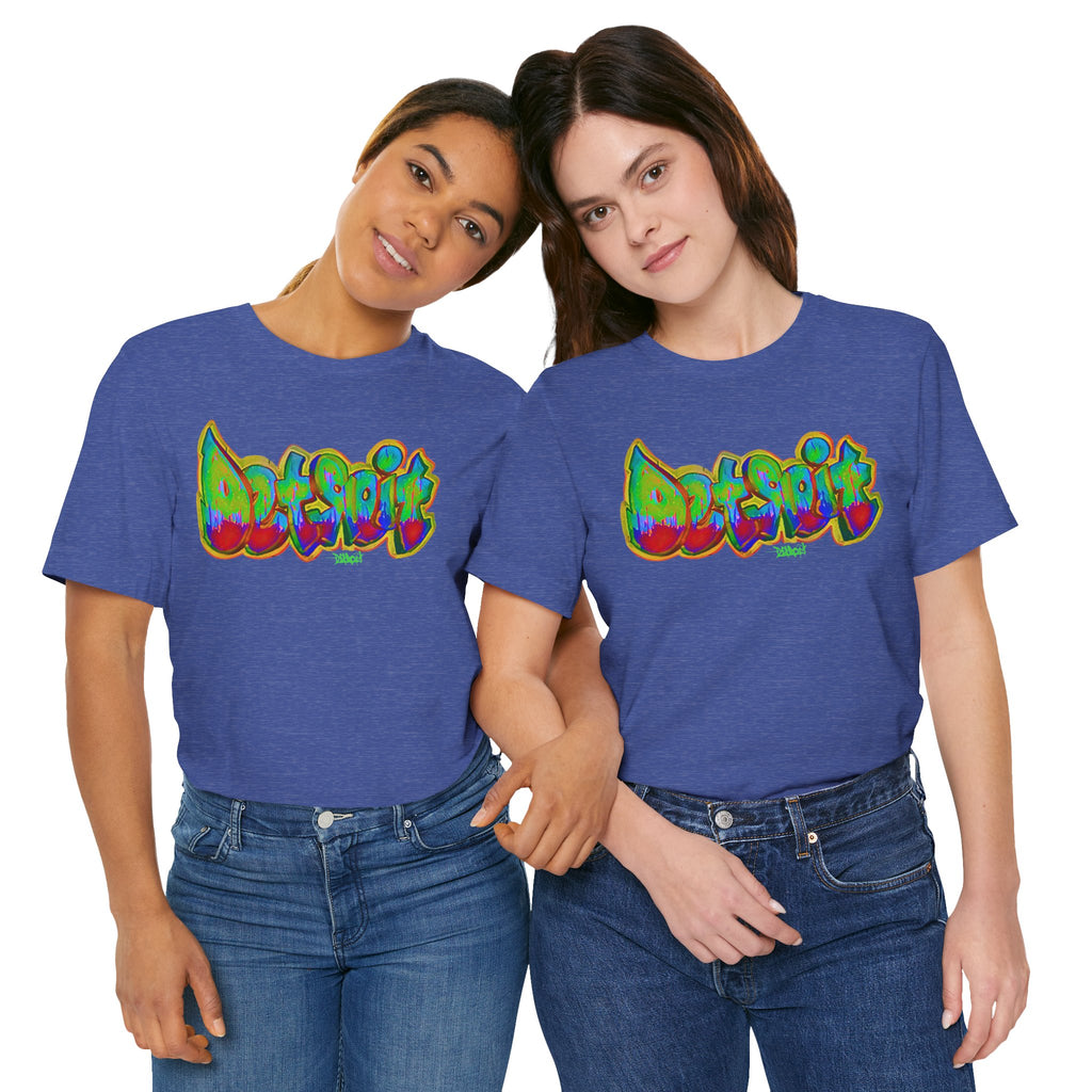 Detroit Graffiti Tee — Colorful Urban Street Art T-Shirt